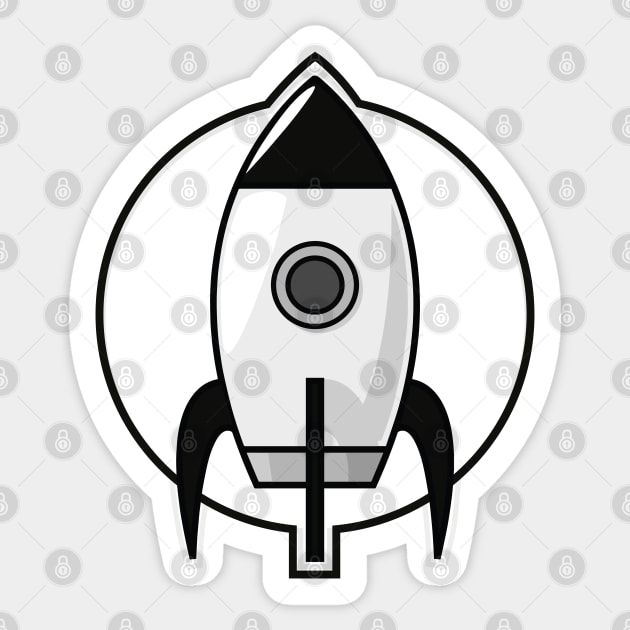 Blast Off Sticker by DigitalinkMcr